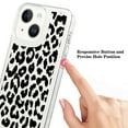 thumbnail image 6 of Mantto Case For iPhone 13 Phone Case,Luxury Leopard Pattern Design Cases Soft Silicone Slim TPU Shockproof Protective Bumper Cover for Women Men For iPhone 13, Leopard, 6 of 8
