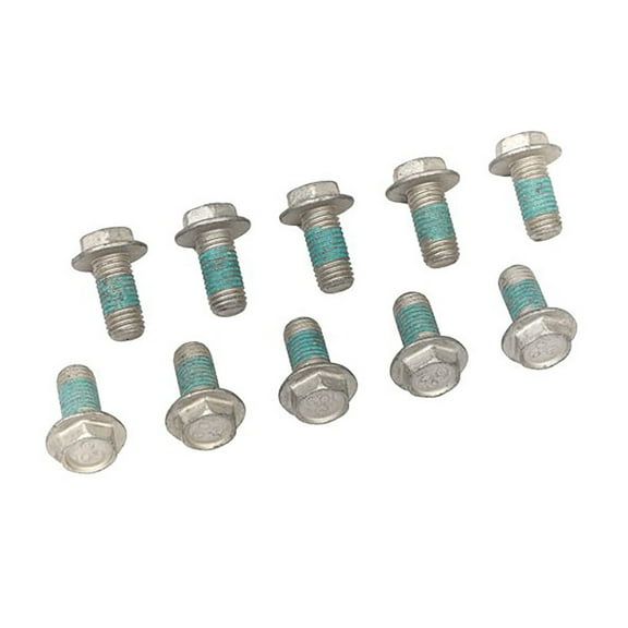 KarParts360 For Pontiac Grand Prix 2005 2006 2007 2008 Multi-Purpose Bolt | 10 Pieces | Made Of Steel | Hex Head Type | Gray | Zinc Coated Finish | Heat Hardened | 0.25 Inches Thread Diameter