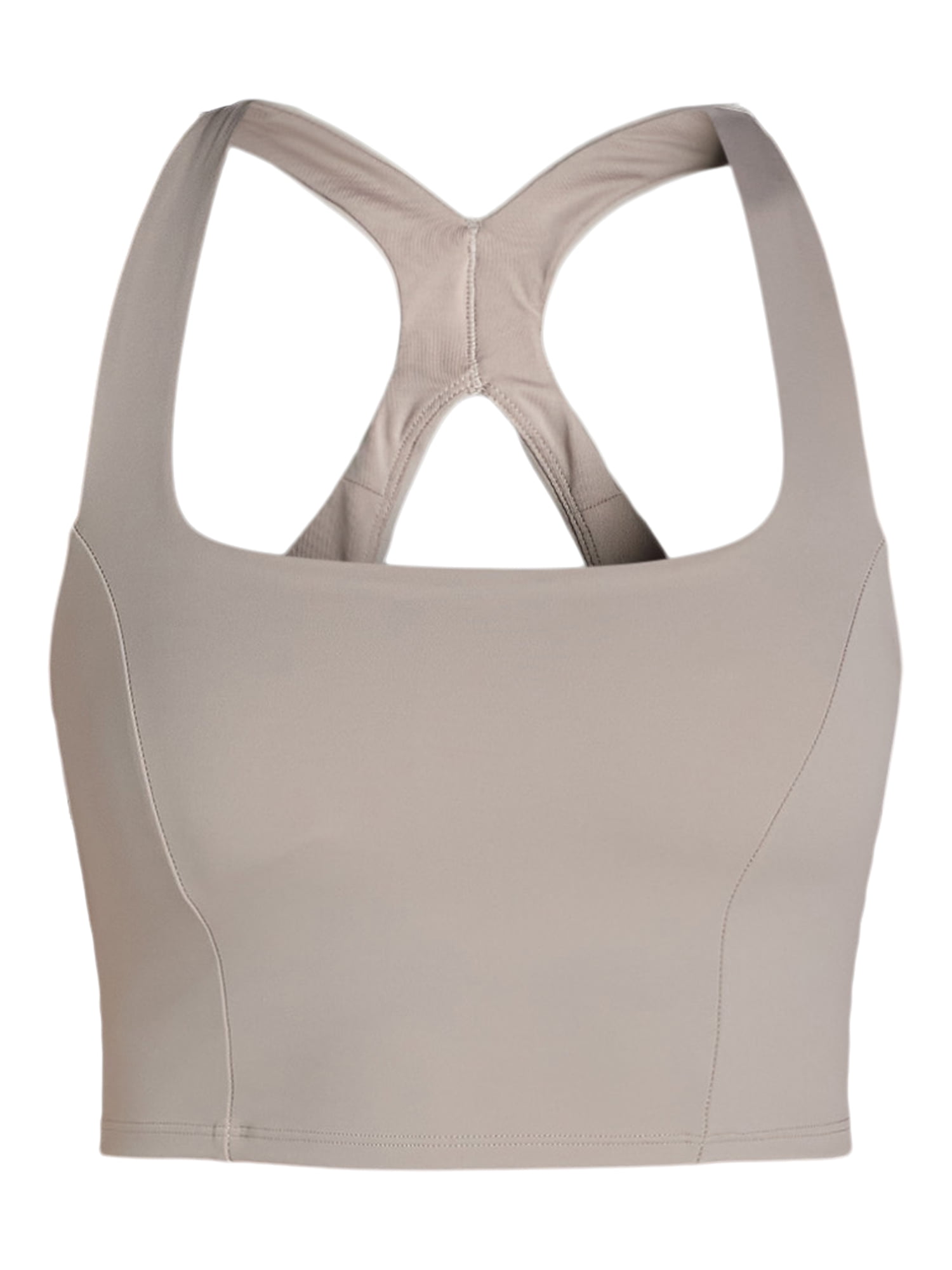 Avia Square Neck Sports Bra for Women, Medium Support, S-3XL