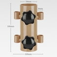 thumbnail image 2 of Splihome Tent Rod Holder Adjustable Outdoor Camping Awning Canopy Windproof Fixed Tube Khaki, 2 of 8