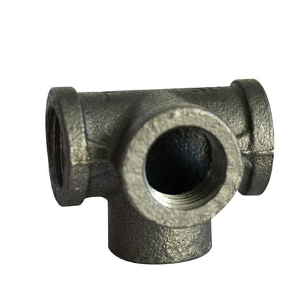 

1/2 3/4 1 INCH SIDE OUTLET TEE BLACK MALLEABLE IRON PIPE FITTINGS THREADED INDUSTRIAL CAST IRON TEE CORNER CRAFTS BOOK SHELF