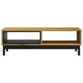 thumbnail image 2 of vidaXL Coffee Table FLAM 100x50x32.5 cm Solid Wood Pine, 2 of 5