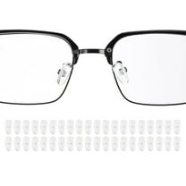 Uxcell 20 Pairs Eyeglass Nose Pads 5mm Screw-in Glass Nose Grips White