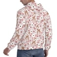 thumbnail image 3 of Hoodies for Men - Cute Deer Daisy Flower Pink Long Sleeve Comfrt Men'S Fashion Hoodies & Sweatshirts, Sweatshirts for Men Hoodies Pullover Clothing Clothes with Pouch, 3 of 7