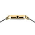 thumbnail image 3 of BERING Women's Petite Square Classic Two-Tone Stainless Milanese Strap Watch 14520-010, 3 of 4