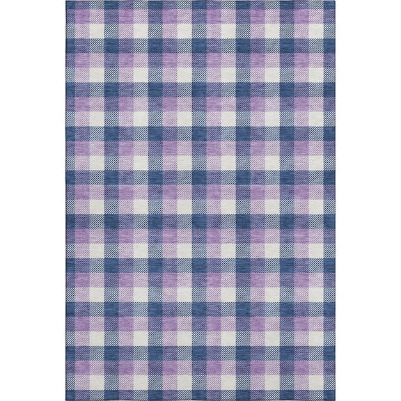 Dalyn Rugs Premium Machine Washable Mayfield AMF1053 Navy 3' x 5' Rug