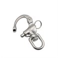 thumbnail image 1 of 316 Stainless Steel Swivel Eye Snap Shackle Quick Release Boat Anchor Chain Eye Shackle, 70mm Length--, 1 of 4