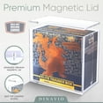 thumbnail image 4 of Dinavio Crafthouse Elite Trainer Box Acrylic Display Case - Upgraded 7mm + 5mm Acrylic 5x3mm Magnets - Pokemon ETB Case Elite Trainer Box Case - Compatible with Pokemon Elite Trainer Box (Black Base), 4 of 4