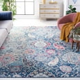 thumbnail image 3 of SAFAVIEH Madison Hope Floral Paisley Area Rug, Blue/Grey, 10' x 14', 3 of 9