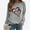 Gray, variant on SOOMLON Valentine's Day Outfits Women Couple Valentines Gift Loose Long Sleeve Scoop Neck T Shirts Cute Heart Graphic Tops Trendy Valentines Clothes 2025 Black XL