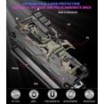 thumbnail image 5 of for Xiaomi Redmi Note 10 Pro (Not Note 10) Camouflage Design Case Heavy Duty Shockproof Protection Military Grade Built-in Magnetic Kickstand Cover for Redmi Note 10 Pro Max MC Army Green, 5 of 6