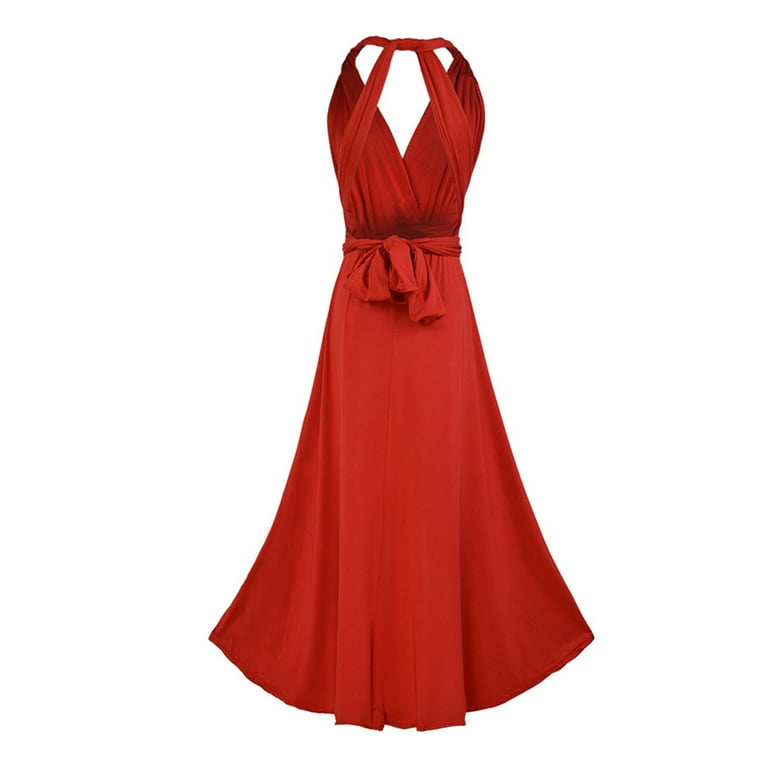 red fit and flare homecoming dress Red Thin Straps Cutout Fit and Flare Designer Prom Dress