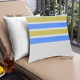 thumbnail image 1 of Ahgly Company Abstract Stripe Pattern Oreiller Extérieur 18 Pouces par 18 Pouces, 1 of 6