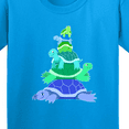 thumbnail image 4 of Inktastic Stack of Cute Turtles Youth T-Shirt, 4 of 5