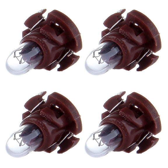 cciyu 4 Pack T4/T4.2 Neo Wedge Halogen Bulb Replacement fit for A/C Light Lamp 12V