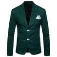 thumbnail image 2 of Spring and summer men's trendy suit men's fashion slim cotton linen small suit-white-4XL, 2 of 5