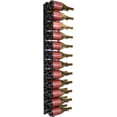 thumbnail image 1 of Jagged Ridge Wine Rooms - Premium Wall Mounted Metal Wine Rack - 24 Wine Bottles Holder - Modern Wine Rack, Matte Black - Space Saving for Home, Kitchen, Bar - Designed in Canada by Wine Enthusiasts, 1 of 8