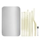 thumbnail image 2 of Earpicks Sticks Set de acero inoxidable Oído Pick Spoon Spiral Earwax Remover Salon DIY Curette Pickers Limpieza Herramientas Oro 8 Paquetes Monstrate CE001732-02B, 2 of 7