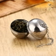 thumbnail image 6 of ACDANC Tea Infusers for Loose Tea,Extra Fine Mesh Stainless Steel Tea Strainers,Loose Leaf Tea Steeper Tea Ball Tea Diffuser Tea Holder with Extended Chain Hook and Drip Tray, 6 of 7