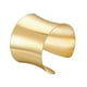 thumbnail image 5 of Brazalete para mujer jinwen pulsera envolvente abierta ancha dorada, 5 of 8