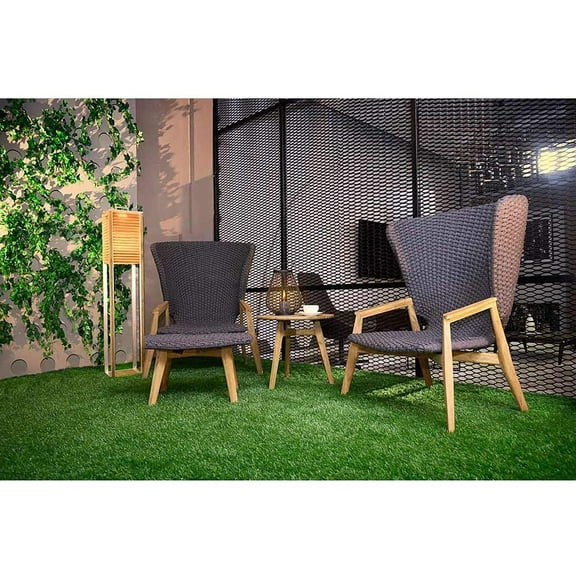 Custom Size UV protected Artificial Natural Look Green Grass Turf Rug Indoor/Outdoor TurfCut to Size Rugs and Runners With Drainage Feature