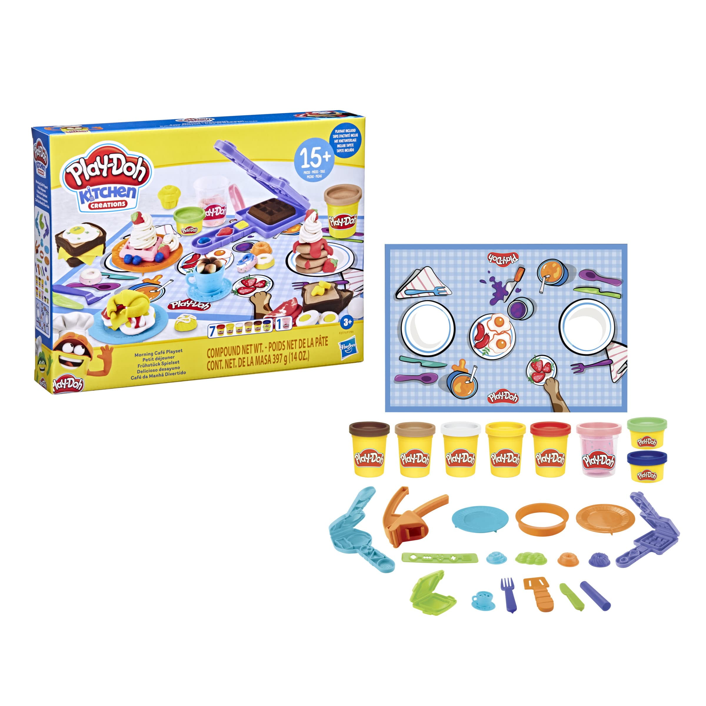 Play-Doh Cookout Creations And Kitchen Creations Breakfast Bakery