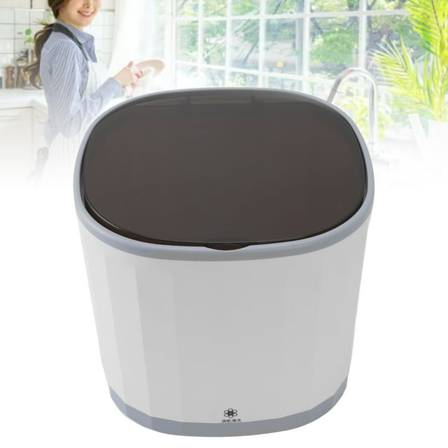 USB Tea Cup Cleaning Machine, ABS Portable Countertop Dishwashers for Office