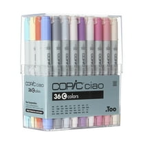 Copic Ciao Marker Set, 36-Colors, Set C