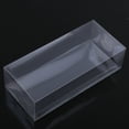 thumbnail image 3 of Caja de regalo de boda cuadrada transparente, PVC transparente, bolsas de dulces de fiesta, cajas de chocolate, 50 piezas, 3 of 4