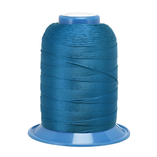 Unique Bargains Steel Blue Polyester Thread, 656 Yards