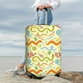 thumbnail image 4 of Uemuo Cartoon Snake8 Printed Washable Luggage Cover - Fashion Suitcase Protector Fits 18-32 Inch Luggage -Small, 4 of 9