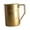 golden, variant on guohui Camping Cup Beer Mug Reusable Versatile Durability Practical Portable Coffee Mug golden