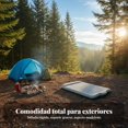 thumbnail image 2 of Abbraccia Colchón inflable automático, colchoneta plegable impermeable, bomba integrada, camping y hogar, 2 of 6