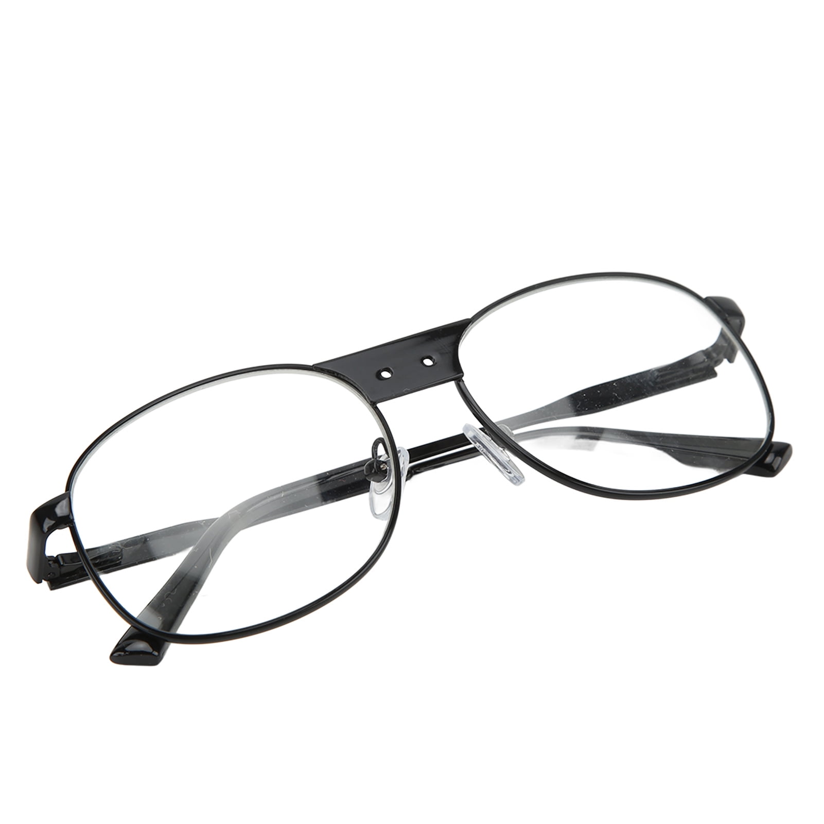 Vintage Fake Eyeglasses, Fashionable Round Frame Glasses For Men Women