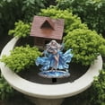 thumbnail image 5 of Uiz Merueh Garden Decor Outdoor Statue Flower Fairy Garden Decor,Garden Fairy Statues Outdoor,Powered Outdoor Fairy Figurine Accessories,Patio Lawn Yard Porch, Ornaments for Outside Gifts, 5 of 9