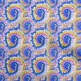 thumbnail image 1 of oneOone Viscose Jersey Blue Fabric Asian Tie And Dye Craft Projects Decor Fabric Printed By The Yard 60 Inch Wide, 1 of 4