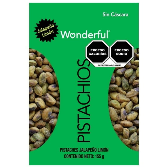 Pistaches Wonderful jalapeño 155 g