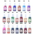 thumbnail image 3 of Techinal UV Resin Pigment DIY Epoxy Resin Crafts 20 Colors High Concentration Colorant Jewelry Making Ink Painting Effect Findings Transparent Tools, 3 of 19