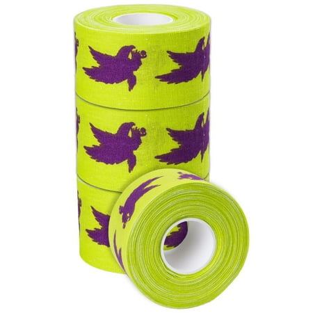 - 4 Rolls Athletic Performance Tape Lacrosse Sports Muscles Fit 50yd, For Lacrosse & other sports like hockey, latex free, durable bulk lot roll. By Flow Society
