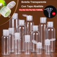 thumbnail image 2 of 1pc 10/20/30/50/60/100ml De Plástico Flip Tapa Botellas Vacías Vail Para Viaje Contenedor Cosméticos Loción Mascota Botella huangjie unisex, 2 of 2