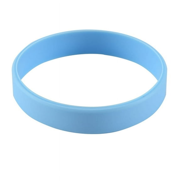 Fashion Silicone Rubber Elasticity Wristband Wrist Band Cuff Bracelet Bangle
