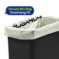 thumbnail image 5 of DURABIN 60L Black Bin and Green Hinged Lid & 25x 110L Bin Bags, 5 of 8