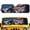 Bigfoot American Flag Print, variant on Pzuqiu Windshield Sun Shade with Tropical Floral Pattern, Windshield Sun Shield for Off-road Vehicle Interior and Daily Travel