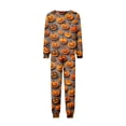 thumbnail image 5 of Halloween Family Matching Pajamas Sets, Halloween Ghost Family Loungewear Spooky Sleepwear Indoor, Home Relaxing Casual Daily Wear Pjs for Seasonal Halloween Holiday Party for Family, 5 of 7
