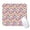 Butterfly Colorful Floral, variant on 20x22.5cm Mouse Pad, Non-Slip Waterproof Rubber Base, Smooth Precise Desk Mat,Butterfly Colorful Floral White Pattern