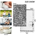 thumbnail image 3 of Dreamtimes 2PCS Leopard Cotton Towel Set, Quick Drying Face Towel, Soft and Breathable Bath Towel Hand Towels for Bathroom, Gym, Beach, 3 of 7