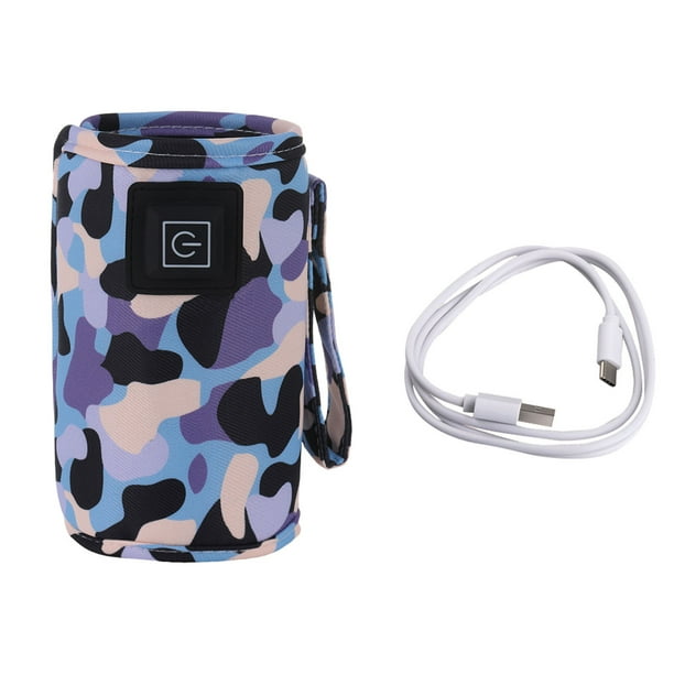 Bolsa Portátil Usb Para Calentar Biberones: Calentador De Biberones Aislante Para Cochecitos De Viaje, Para Uso En Exteriores En Invierno, Bolsa Térmica Para Alimentar Al Bebé En Exteriores, Calenta