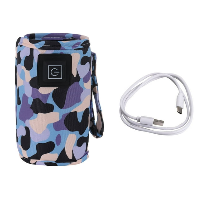 Bolsa Portátil Usb Para Calentar Biberones: Calentador De Biberones Aislante Para Cochecitos De Viaje, Para Uso En Exteriores En Invierno, Bolsa Térmica Para Alimentar Al Bebé En Exteriores, Calenta