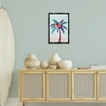 thumbnail image 3 of Stupell Industries Floral Palm Tree Beach Plants & Flowers Painting Black Floater Framed Canvas Art Print Wall Art, 17 x 25, 3 of 10