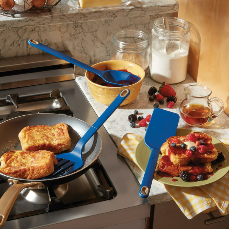 Beautiful 10 PC Cookware Set, Blueberry Pie by Drew Barrymore 